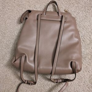 Faux Leather Backpack